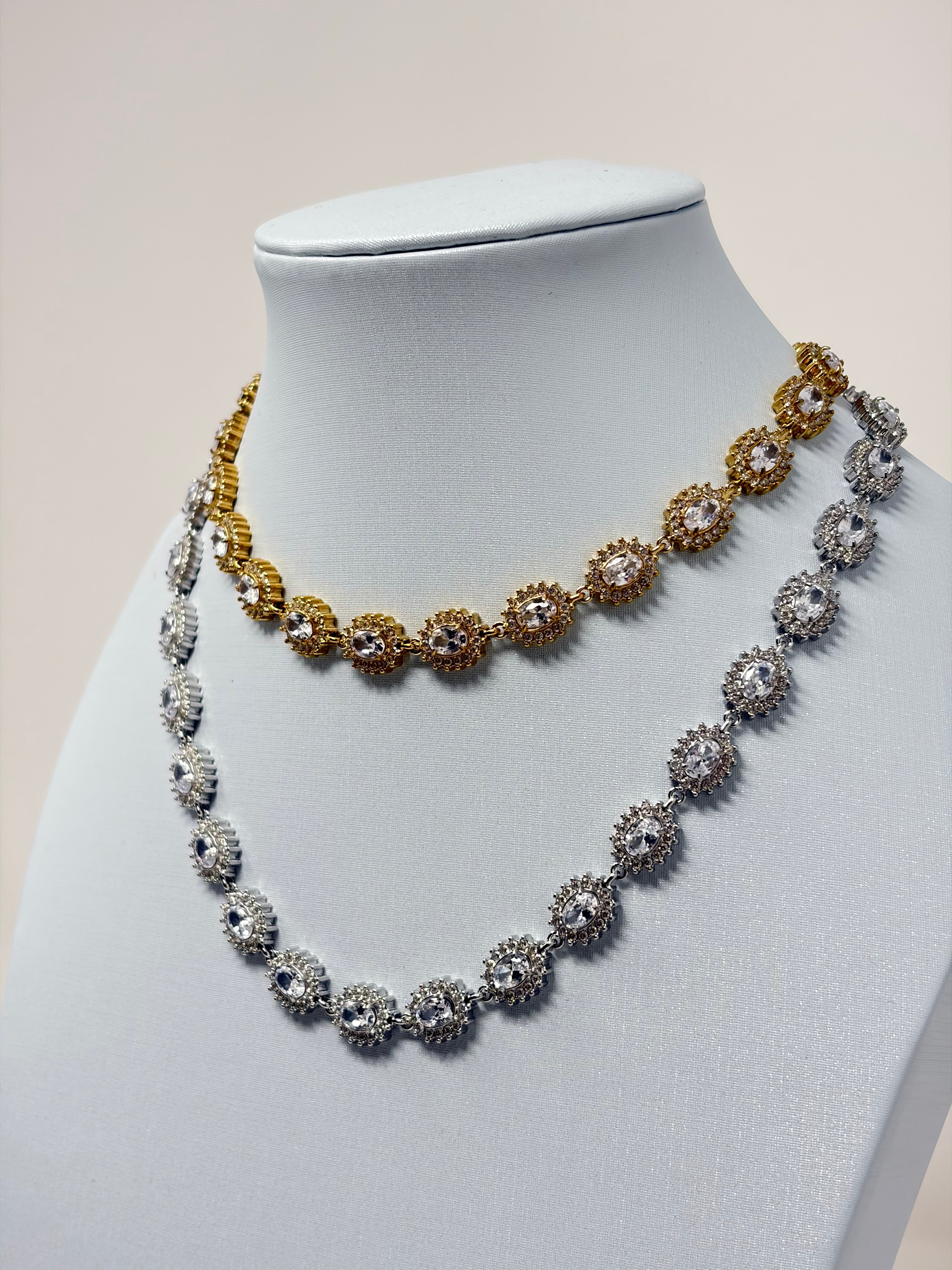 Collana strass Celine