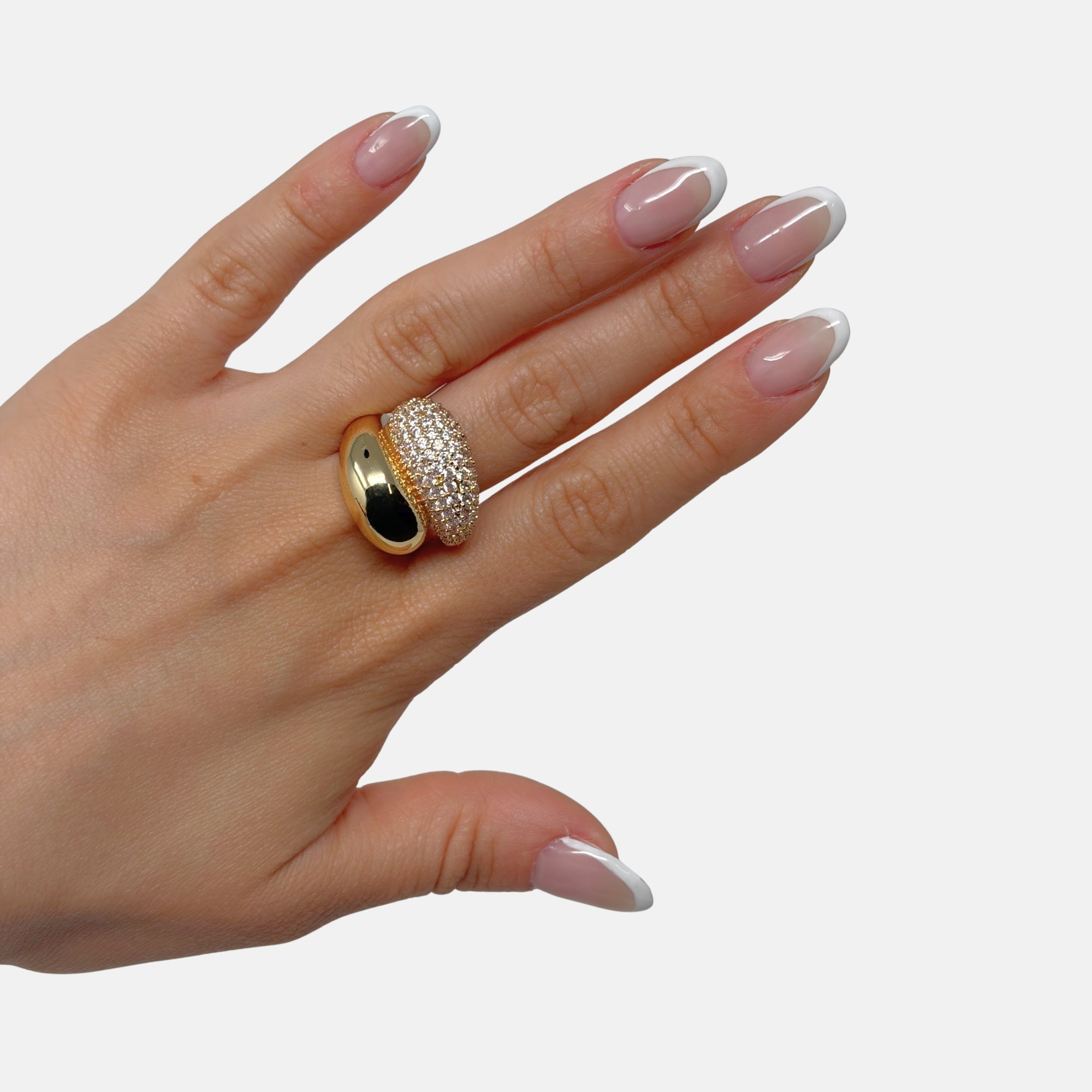 Anello strass Asia
