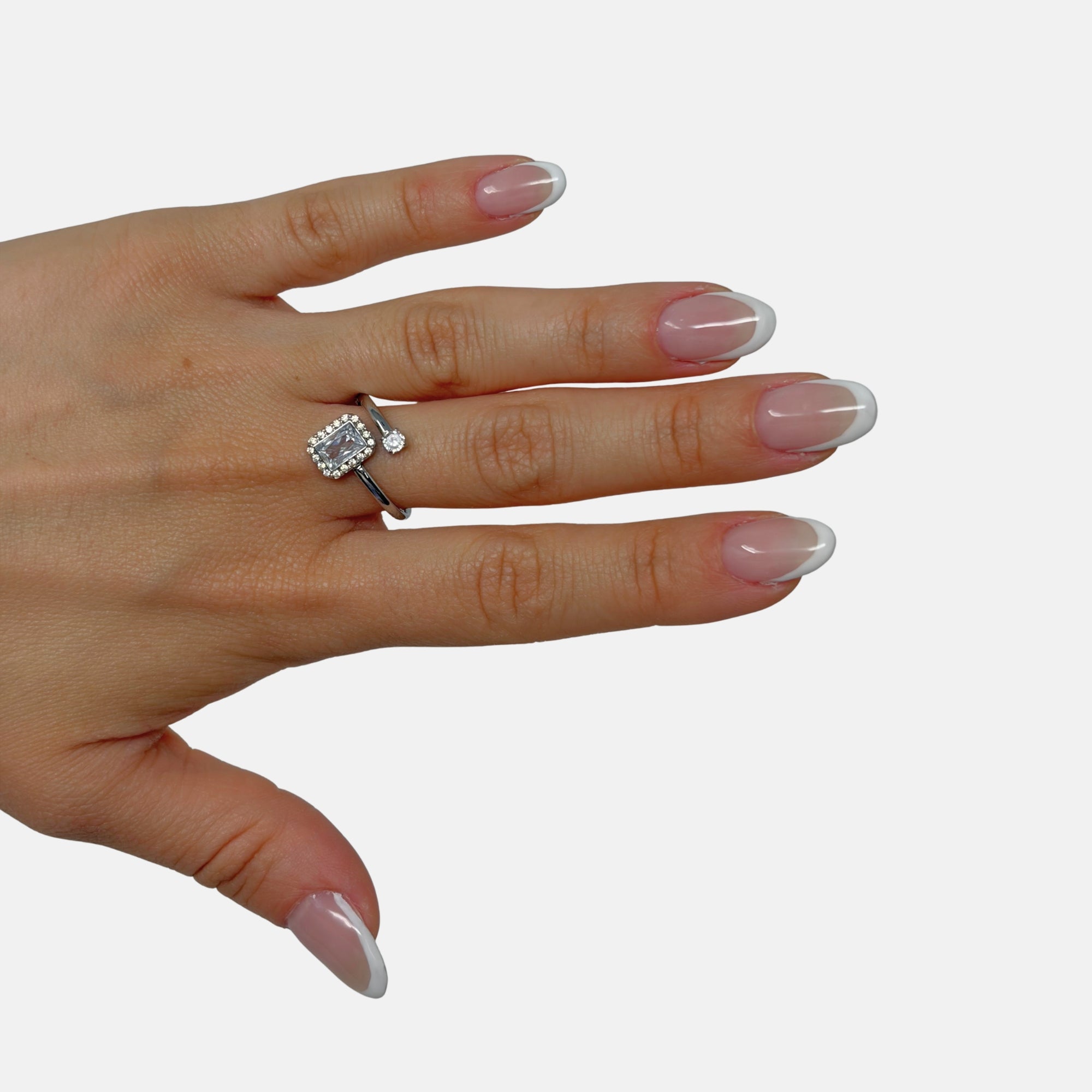 Anello strass Perla