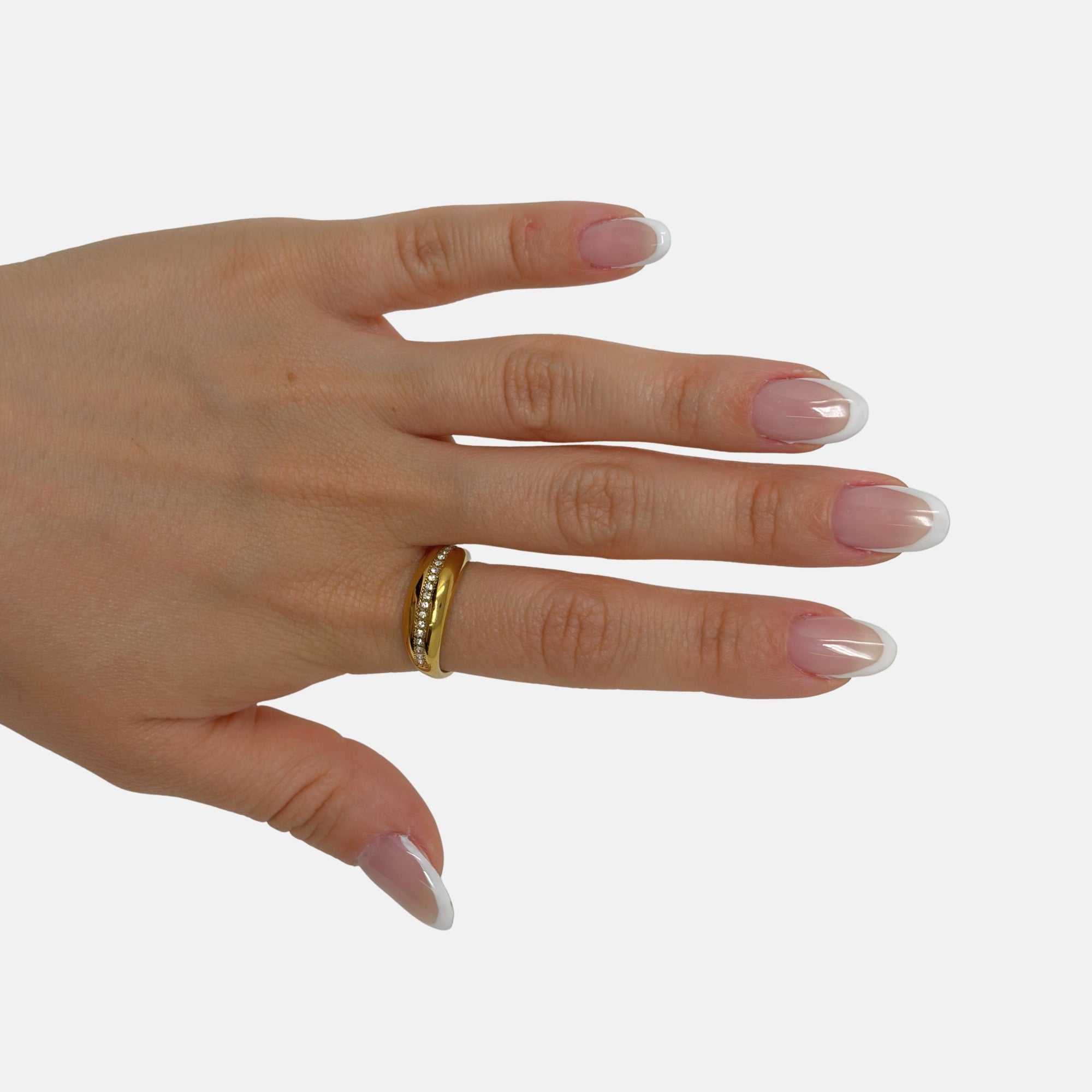 Anello strass Agata