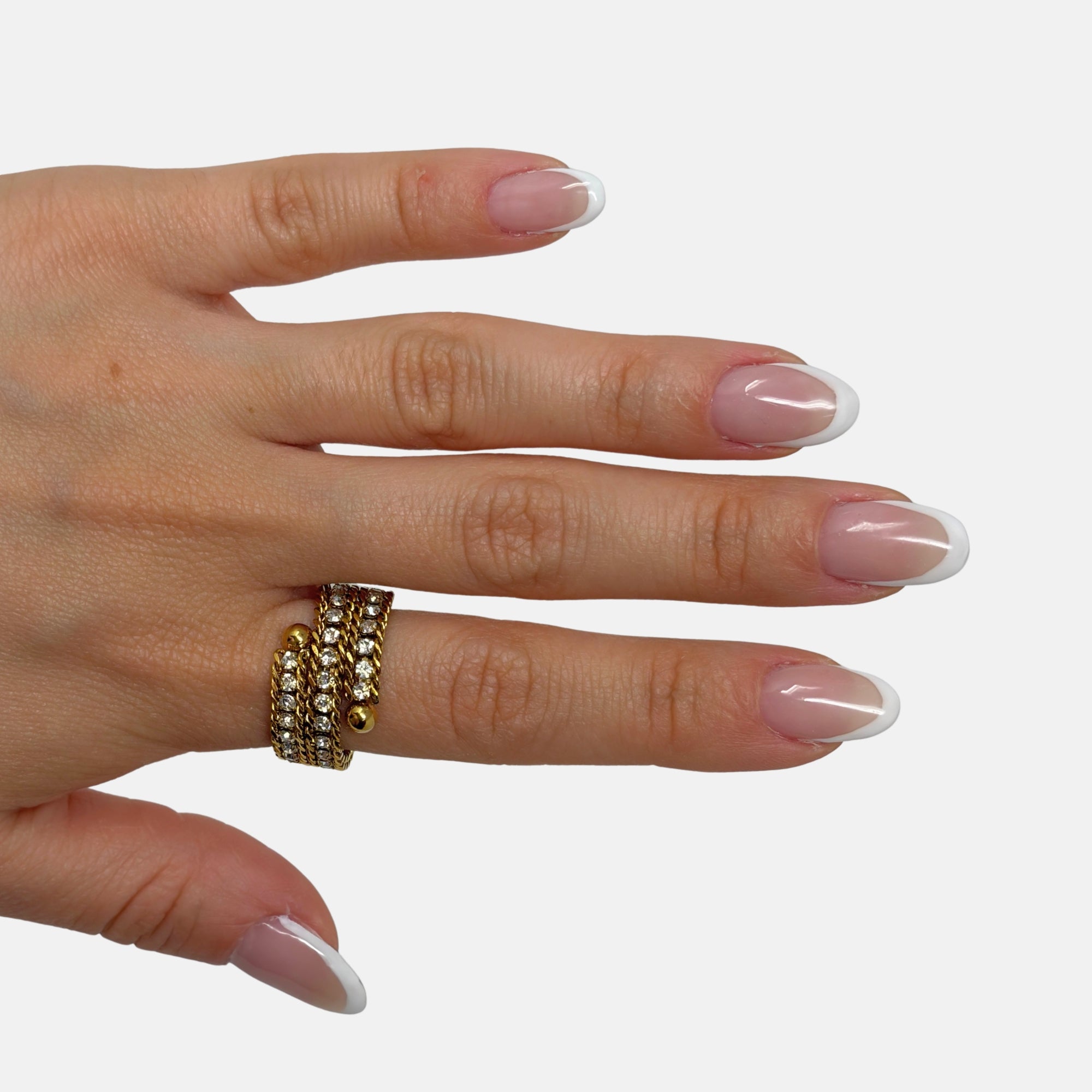 Anello strass Emily