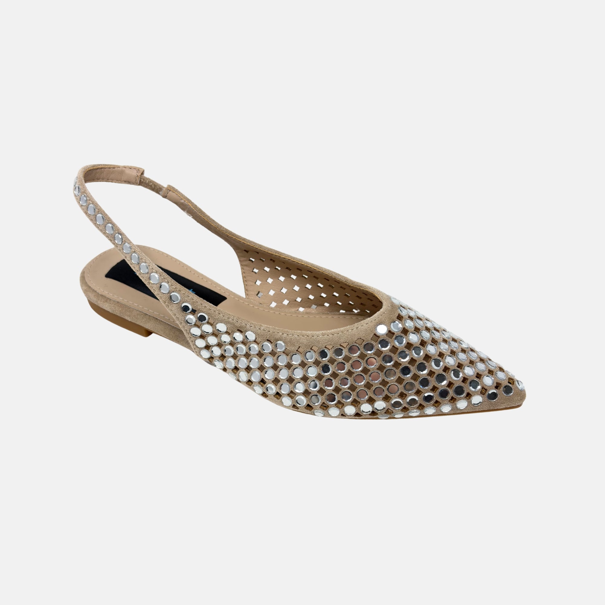 Slingback con strass Kendall